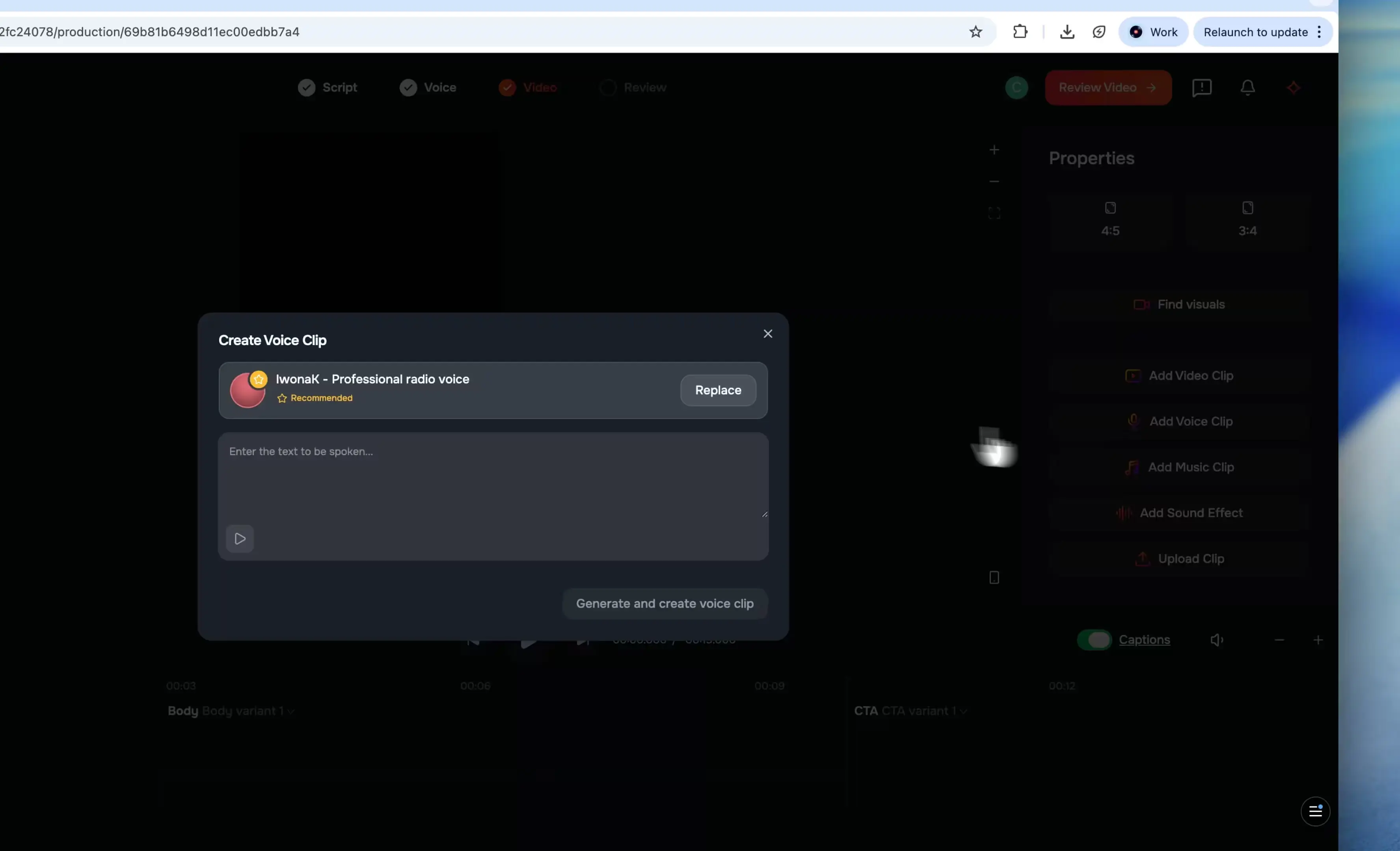 Voice cloning for custom voices